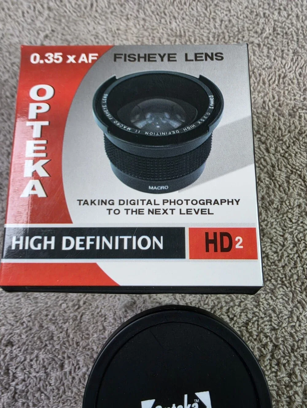 0.35x AF Fisheye Lens HD2 – Black